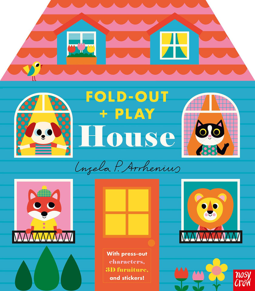 Fold-Out + Play: House (Fold-out + Play) book cover by Ingela P Arrhenius
