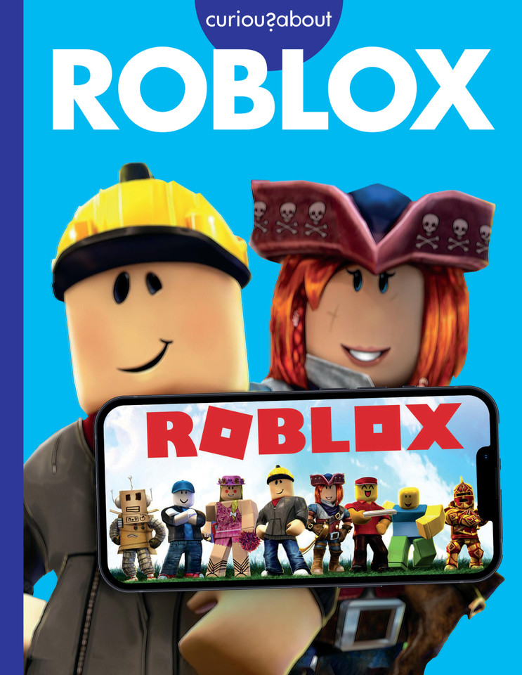 Curious about Roblox book cover by Rachel Grack