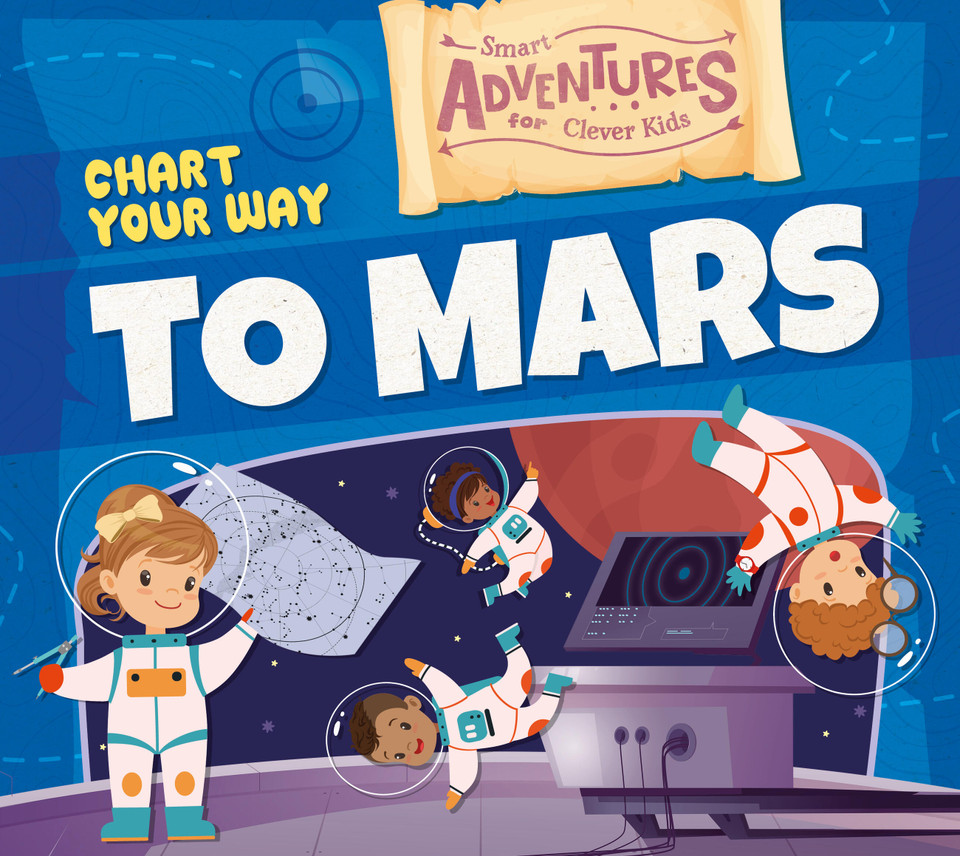 Chart Your Way to Mars book cover by Charis Mather
