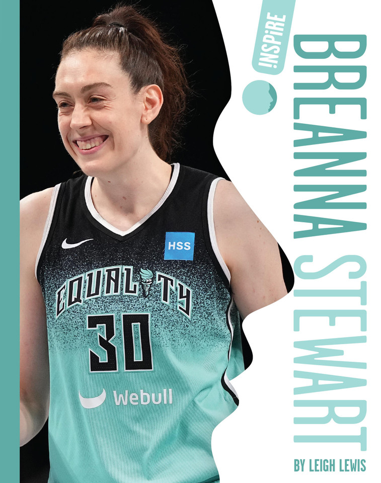 Breanna Stewart book cover by Leigh Lewis