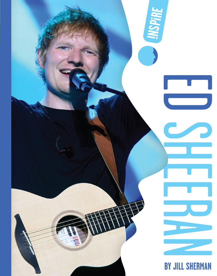Ed Sheeran book cover by Jill Sherman