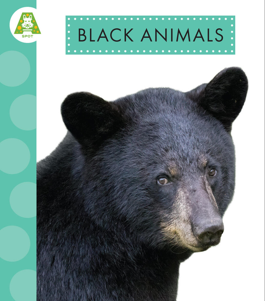 Black Animals book cover by Anastasia Suen