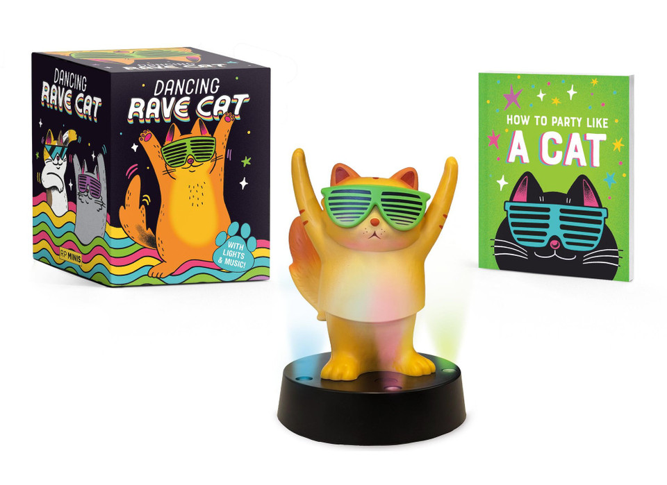 Dancing Rave Cat: With Lights & Music! (RP Minis) [9798894141398]