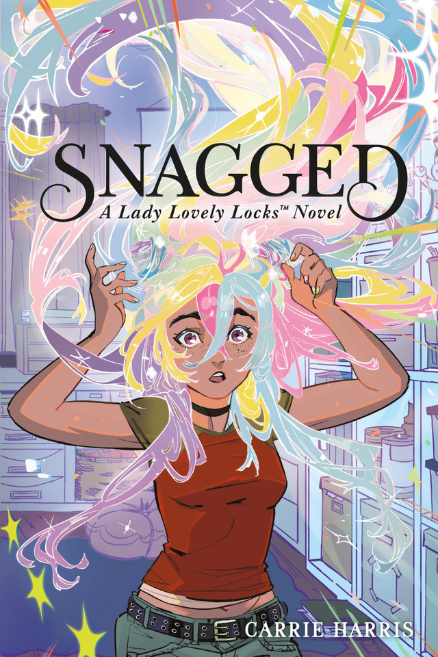 Snagged: A Lady Lovely Locks Novel book cover by Carrie Harris