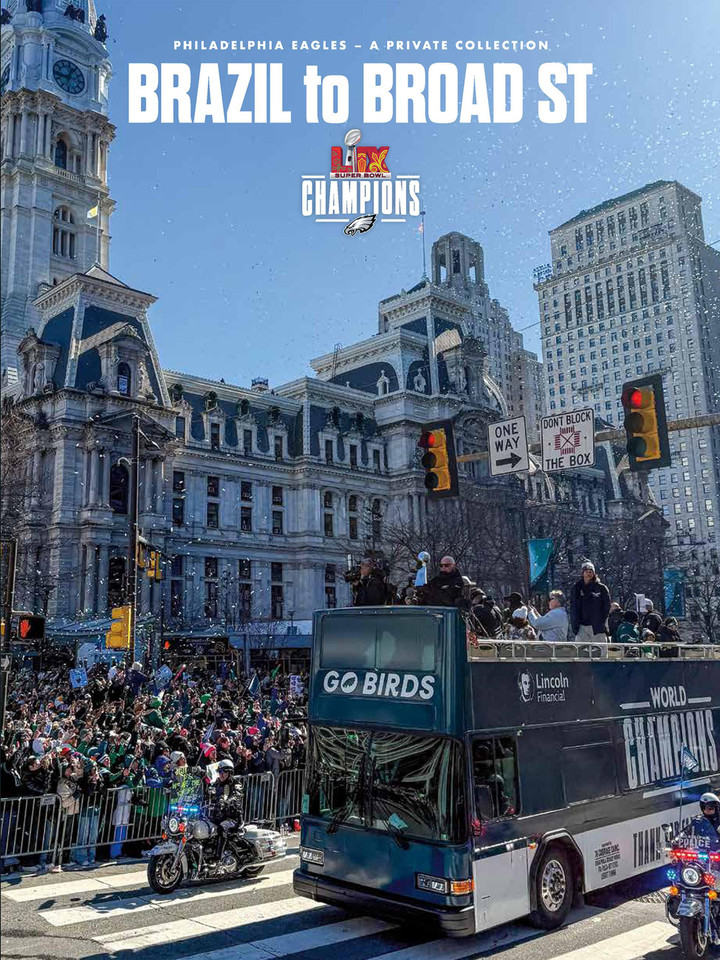 Brazil to Broad St: Philadelphia Eagles: Super Bowl LIX Champions book cover by Philadelphia Philadelphia Eagles