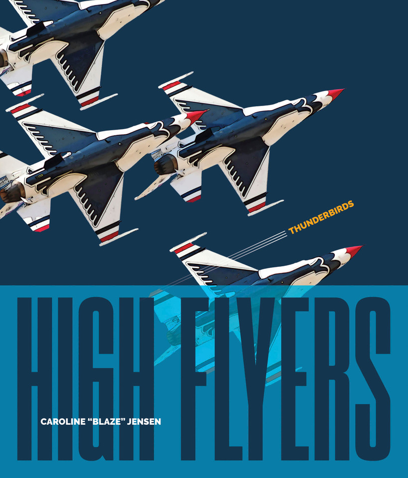 Thunderbirds (High Flyers) book cover by Caroline "Blaze" Jensen