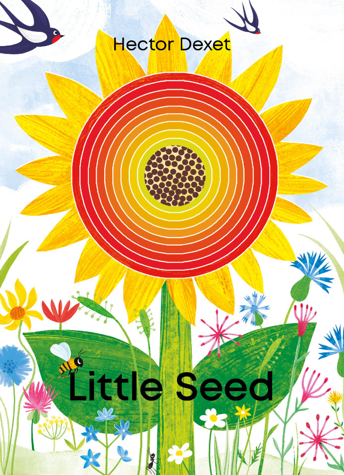 Little Seed book cover by Hector Dexet