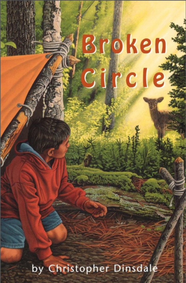 Broken Circle book cover by Christopher Dinsdale
