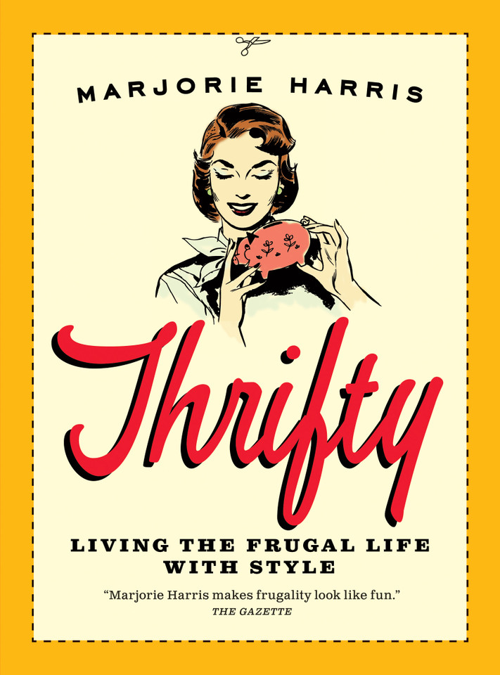 Thrifty book cover by Marjorie Harris