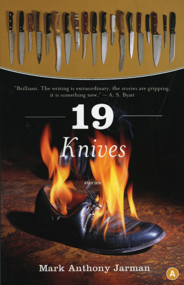 19 Knives book cover by Mark Jarman