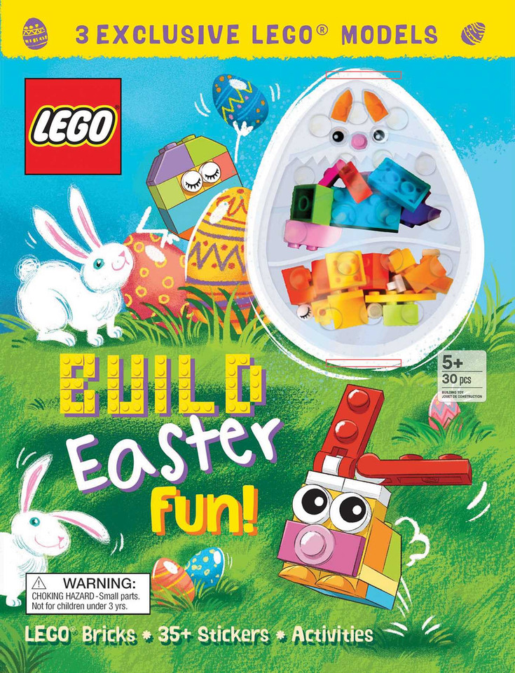 LEGO Books: Build Easter Fun (Activity Book with Minifigure) book cover by AMEET Publishing