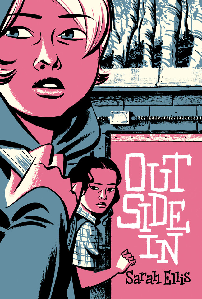 Outside In book cover by Sarah Ellis