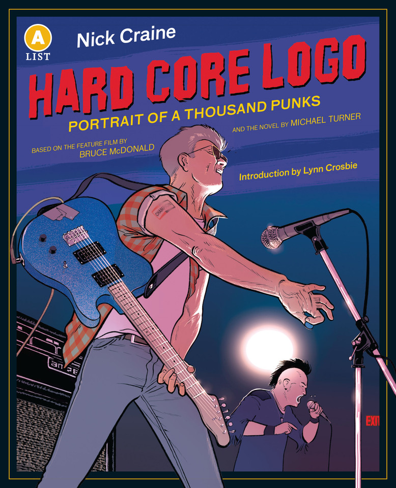 Hard Core Logo: Portrait of a Thousand Punks Anniversary Edition book cover by Nick Craine