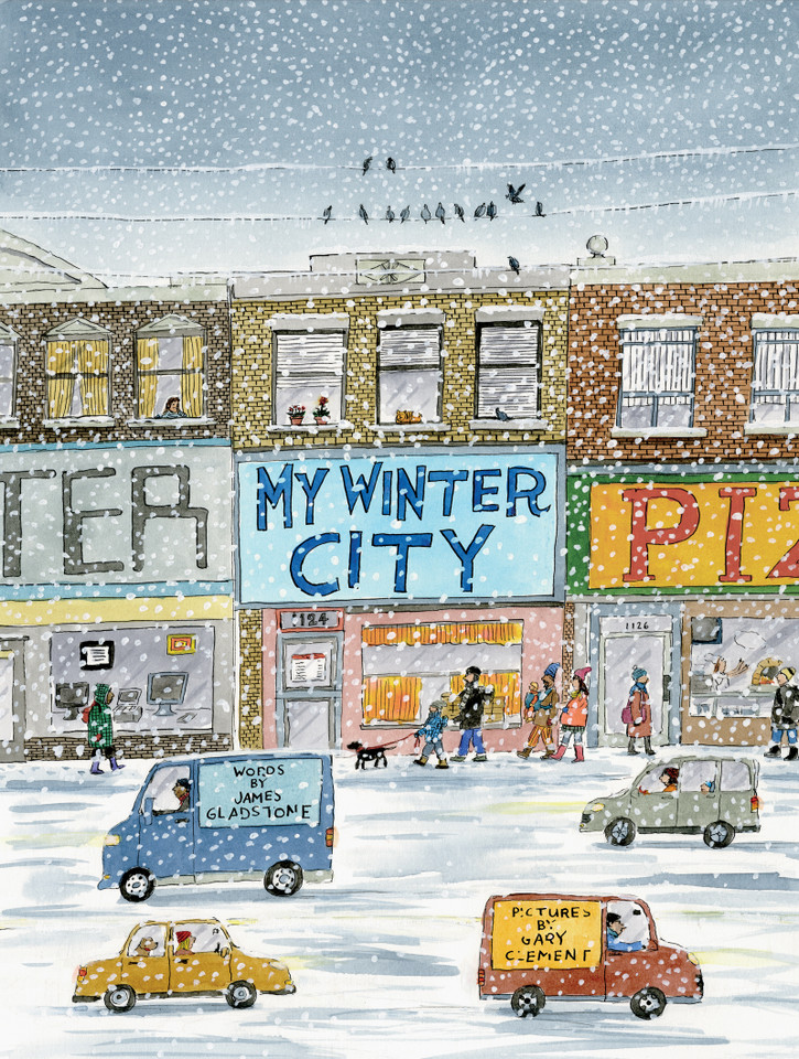 My Winter City book cover by James Gladstone