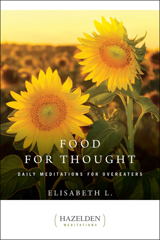 Food for Thought: Daily Meditations for Overeaters (Hazelden Meditations) book cover by Elisabeth L.