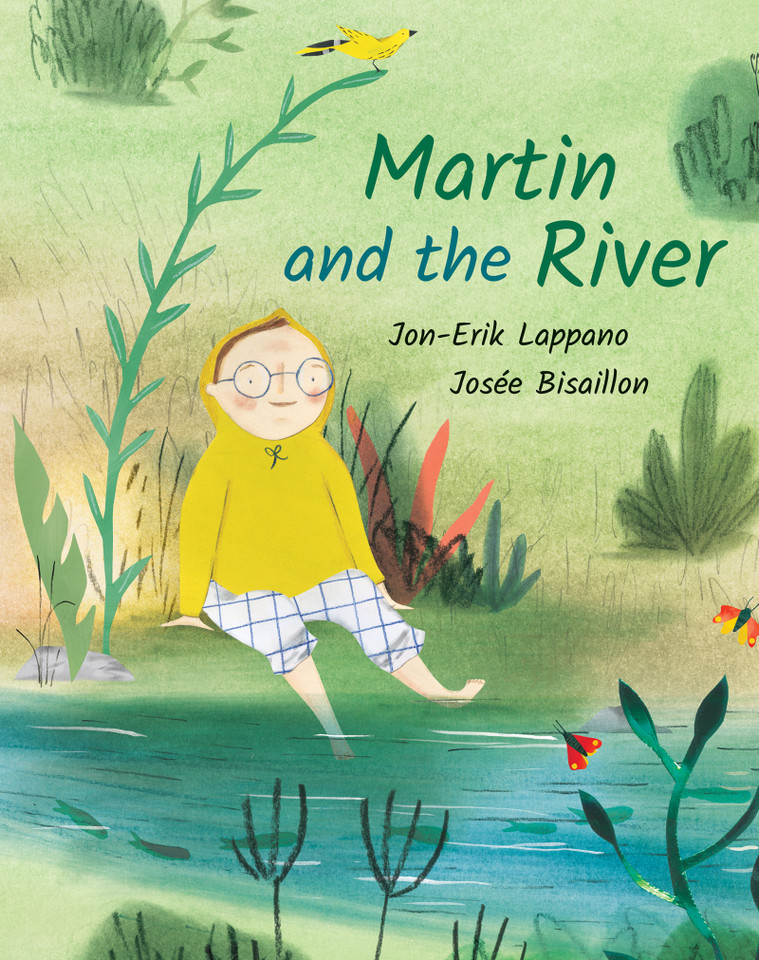 Martin and the River book cover by Jon-Erik Lappano