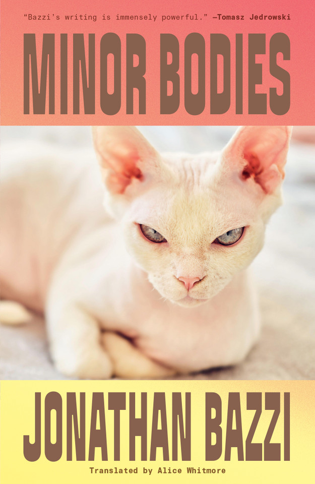Minor Bodies book cover by Jonathan Bazzi