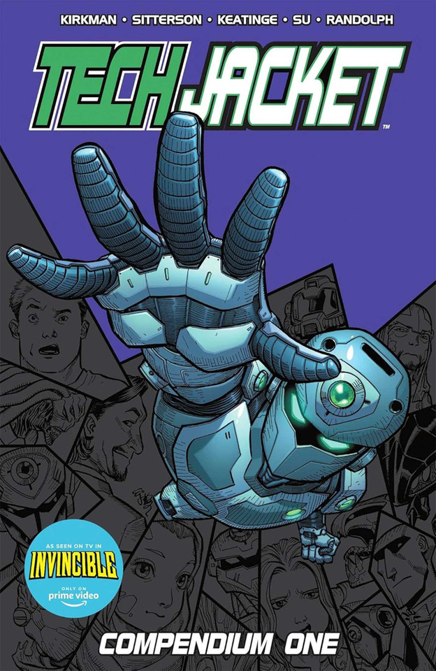Tech Jacket Compendium Vol. 1 (Invincible) book cover by Robert Kirkman, Joseph Keatinge, Aubrey Sitterson