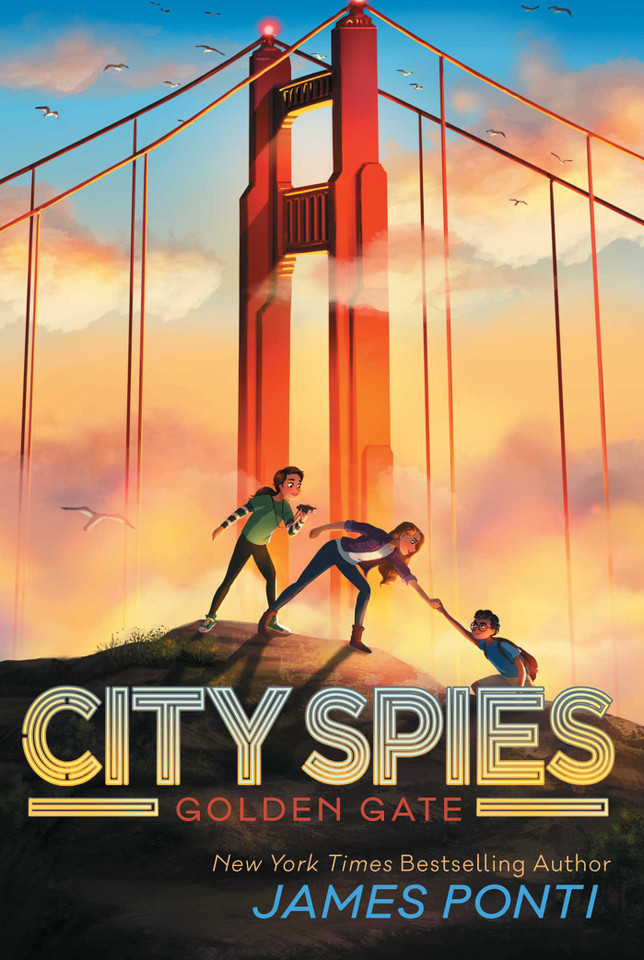 Golden Gate (City Spies) book cover by James Ponti