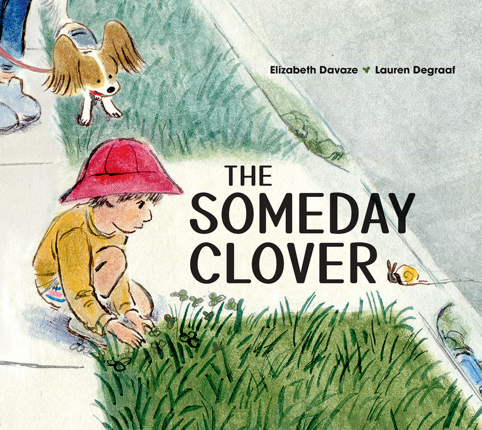 The Someday Clover book cover by Elizabeth Davaze
