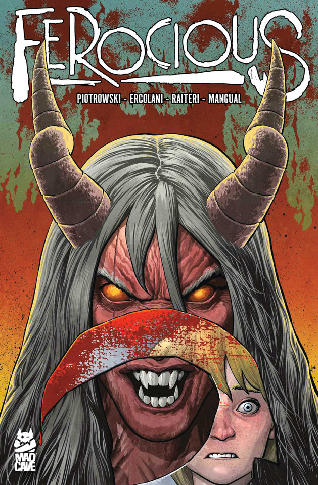 Ferocious (Ferocious) book cover by Luke Piotrowski