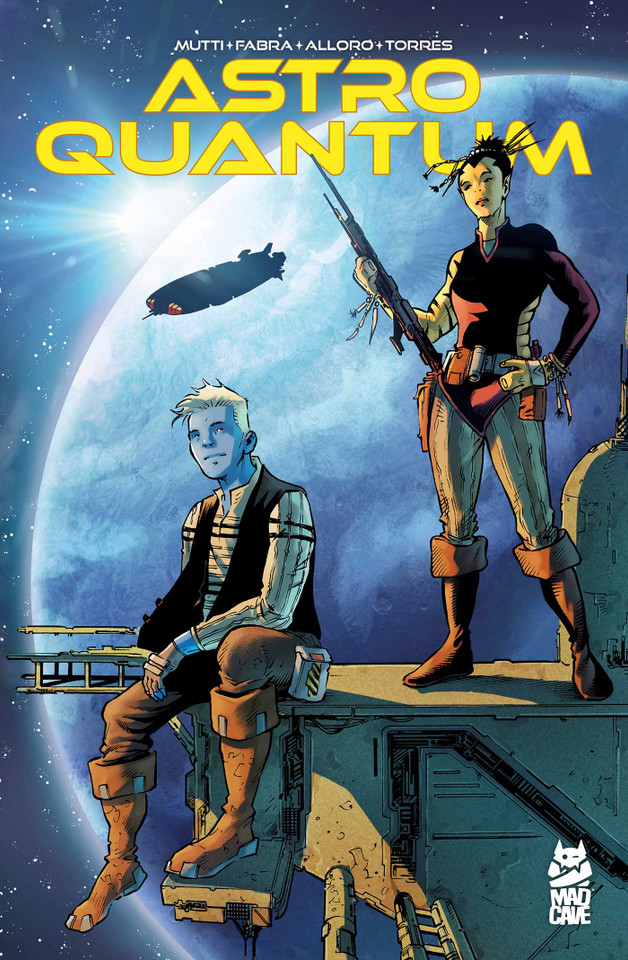 Astro Quantum book cover by Andrea Mutti, Arturo Fabra
