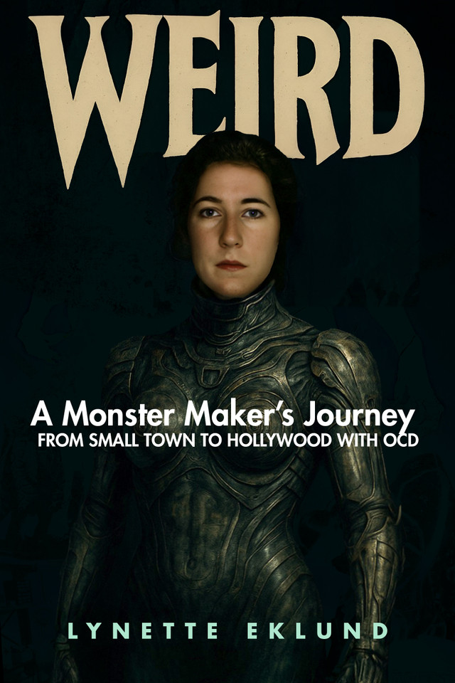 WEIRD: A Monster-Maker's Journey From Small Town to Hollywood With OCD book cover by Lynette Eklund