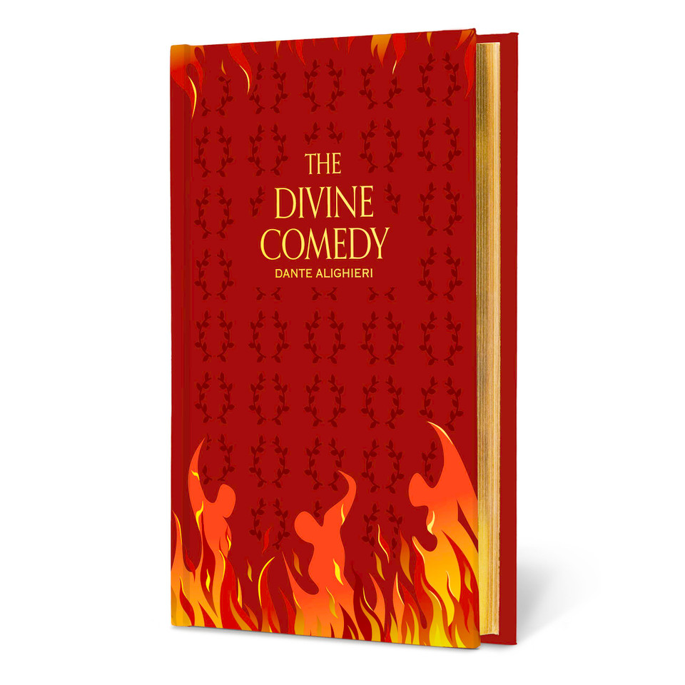 The Divine Comedy (Signature Gilded Editions) book cover by Dante Alighieri