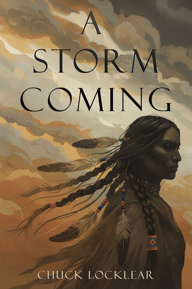 A Storm Coming book cover by Chuck Locklear