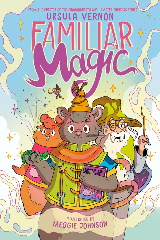 Familiar Magic book cover by Ursula Vernon