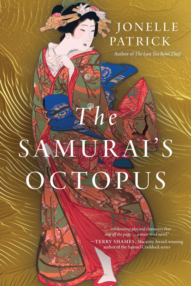 The Samurai's Octopus book cover by Jonelle Patrick