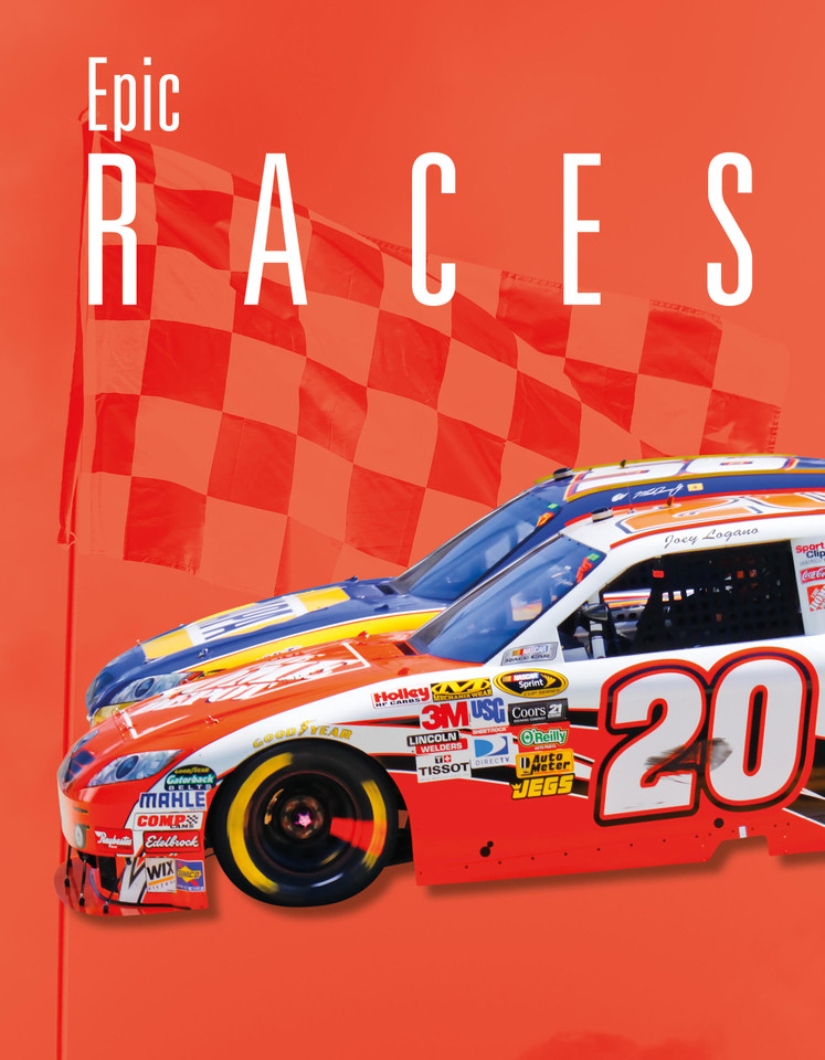 Epic Races book cover by Aidan Whitcomb