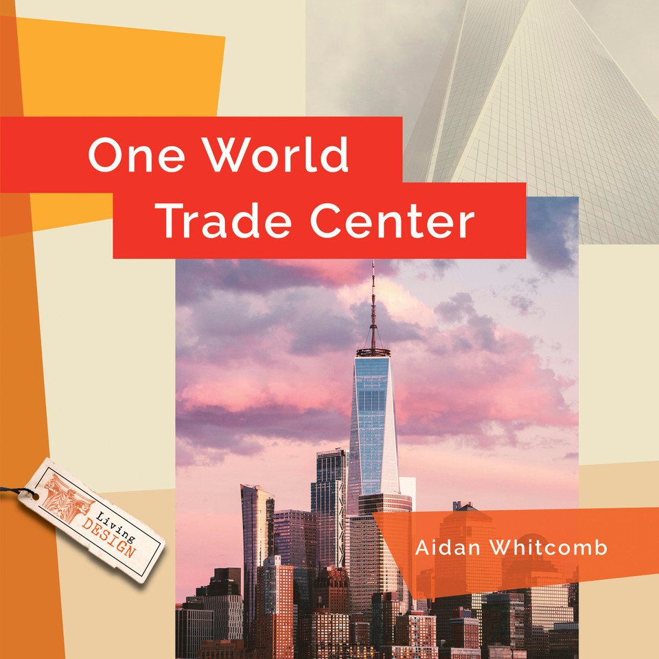 One World Trade Center book cover by Aidan Whitcomb