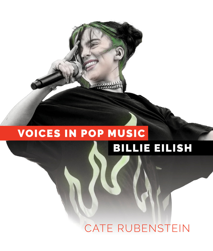 Billie Eilish book cover by Cate Rubenstein