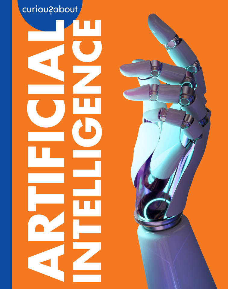 Curious about Artificial Intelligence book cover by Rachel Grack