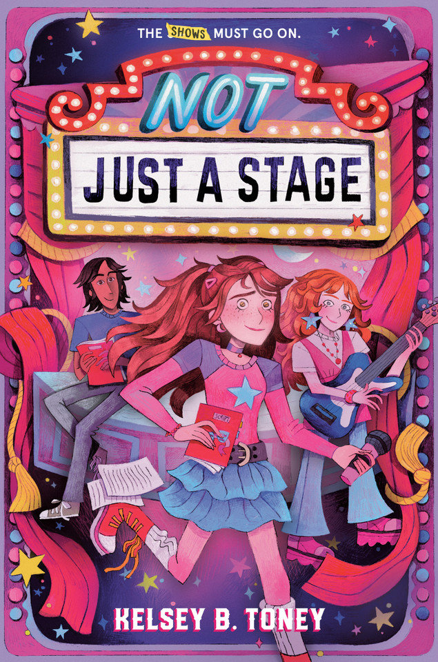 Not Just a Stage book cover by Kelsey B. Toney