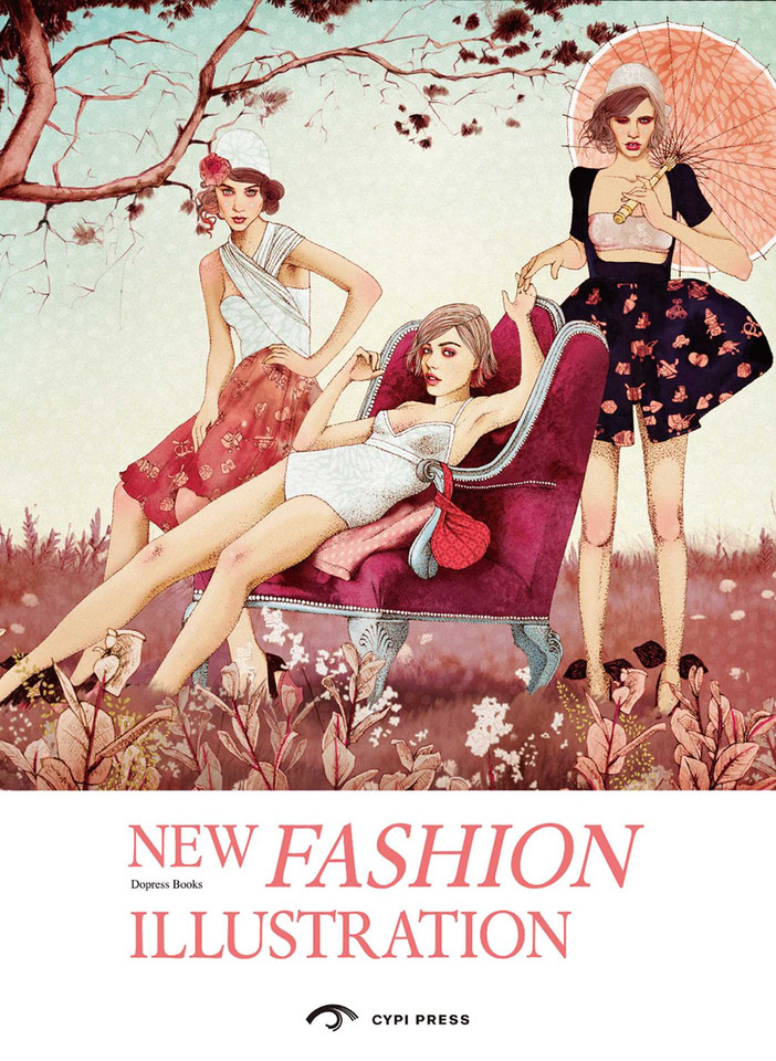 New Fashion Illustration book cover by Qiu Jenny
