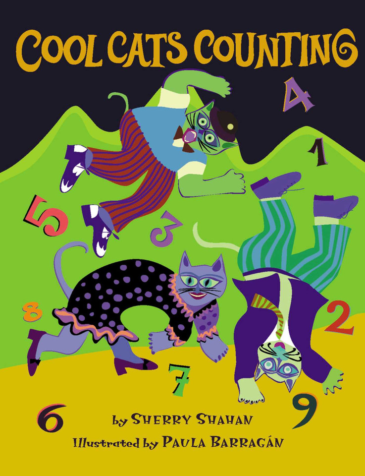 Cool Cats Counting book cover by Sherry Shahan