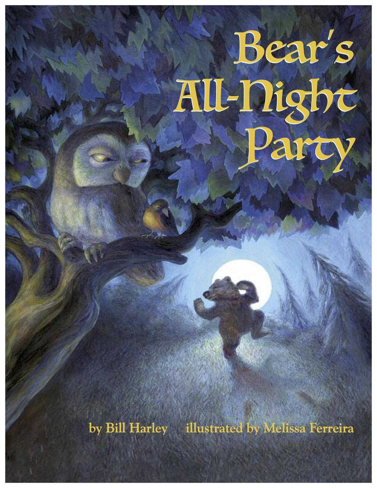 Bear's All-Night Party book cover by Bill Harley