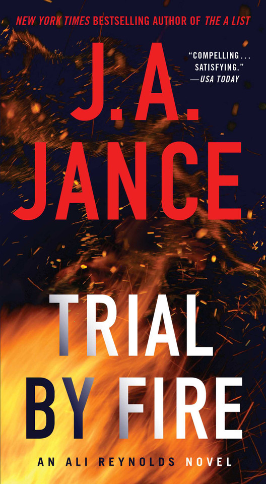 Trial by Fire: A Novel of Suspense (Ali Reynolds Series) book cover by J.A. Jance
