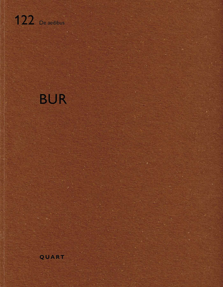 BUR Vol 122 (De aedibus) book cover by 