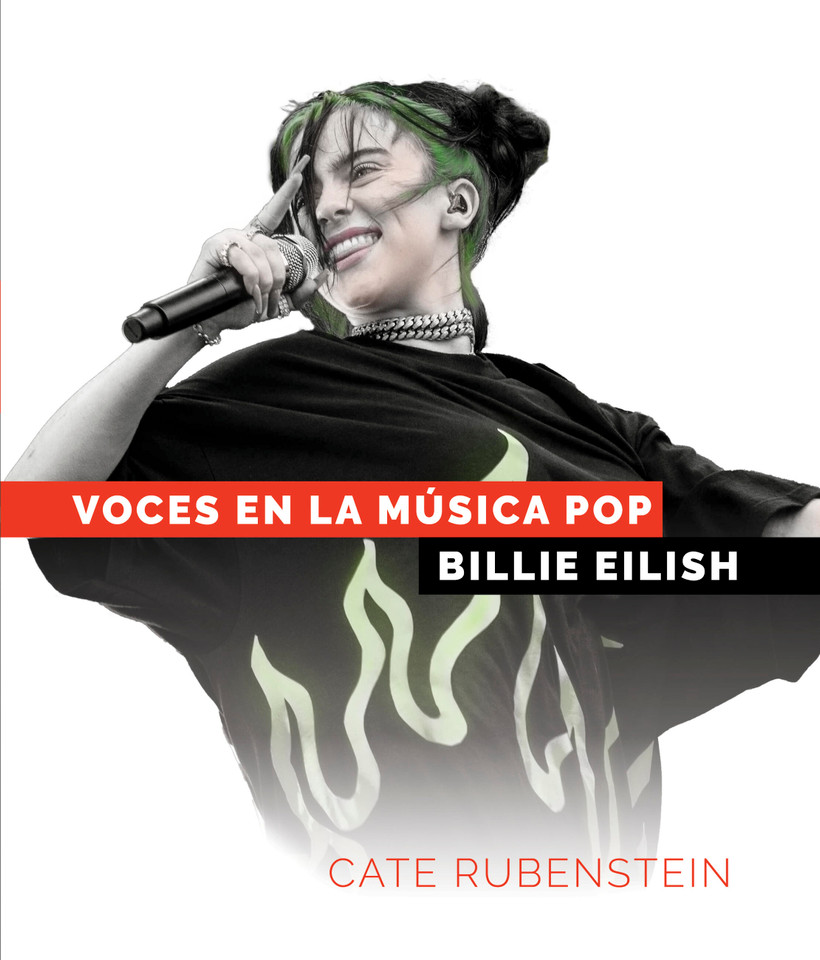 Billie Eilish book cover by Cate Rubenstein