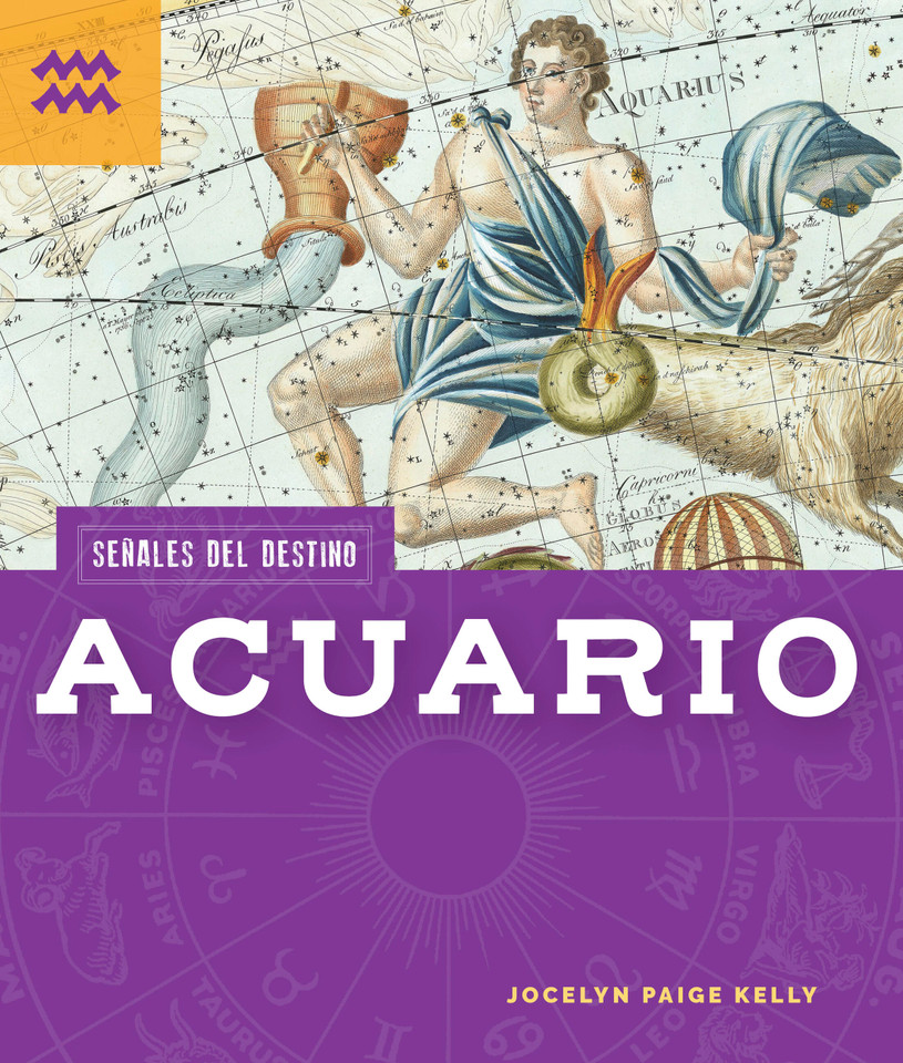 Acuario book cover by Jocelyn Paige Kelly