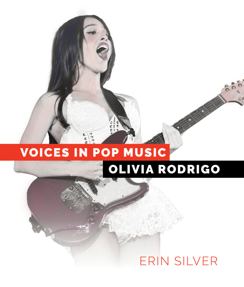 Olivia Rodrigo book cover by Erin Silver