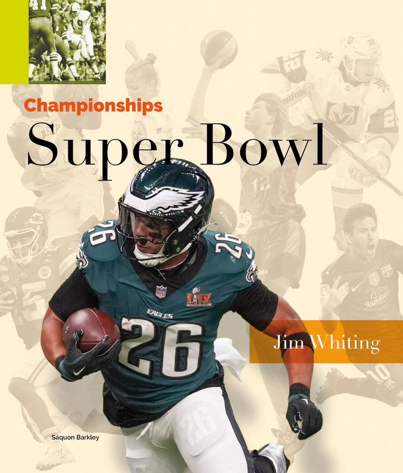 Super Bowl book cover by Jim Whiting