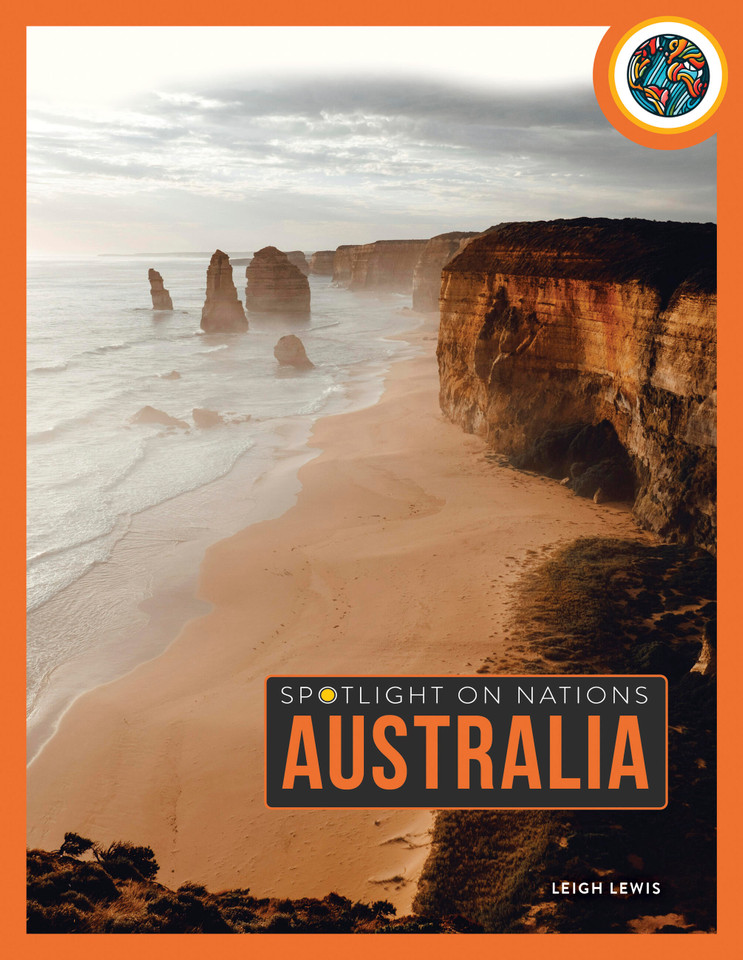 Australia (Spotlight on Nations) book cover by Leigh Lewis