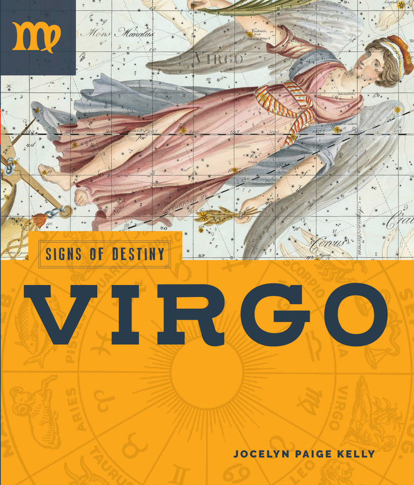 Virgo book cover by Jocelyn Paige Kelly
