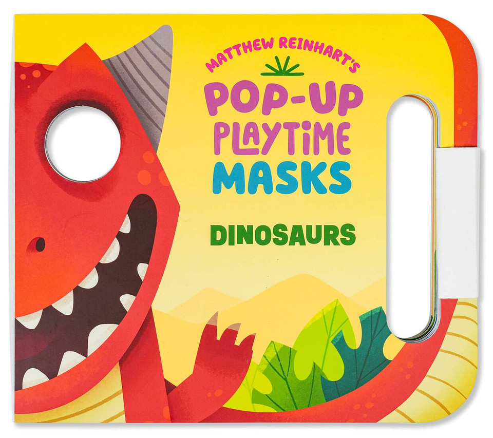 Pop-Up Playtime Masks: Dinosaurs (Pop-Up Playtime Masks) book cover by 