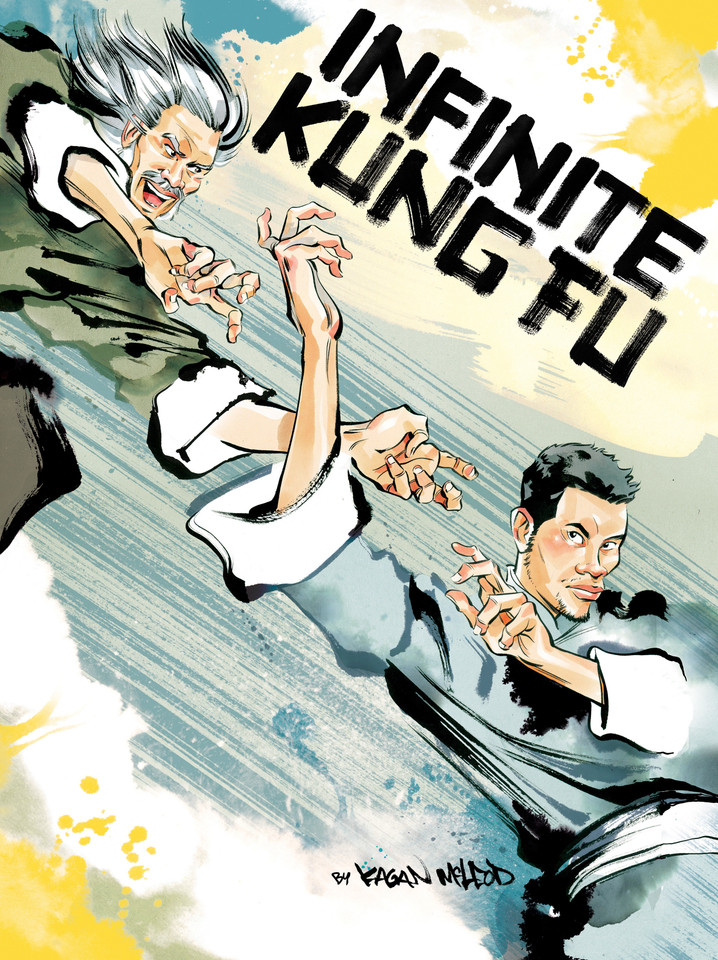 Infinite Kung Fu book cover by Kagan McLeod