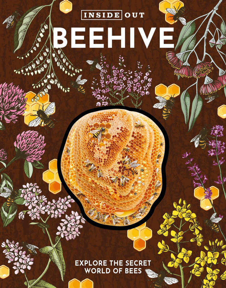 Inside Out Beehive: Explore the Secret World of Bees (Inside Out, Chartwell) book cover by Editors of Chartwell Books